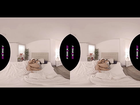 ❤️ PORNBCN VR دو لزبین جوان در واقعیت مجازی سه بعدی 4K 180 با شاخ از خواب بیدار می شوند ژنو بلوچی کاترینا مورنو ❌ لعنتی در ما ❤